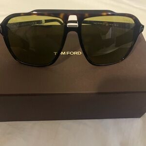 Tom Ford Brown Tortoise Sunglasses